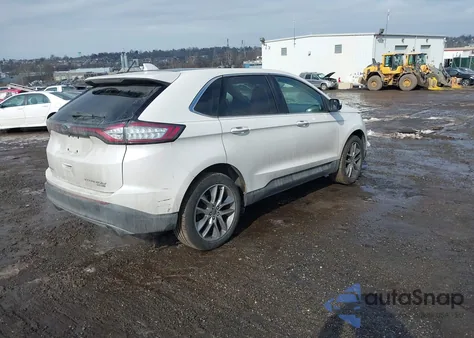 2015 Ford Edge Titanium z USA, uszkodzony, nr VIN 2FMPK4K95FBB19287